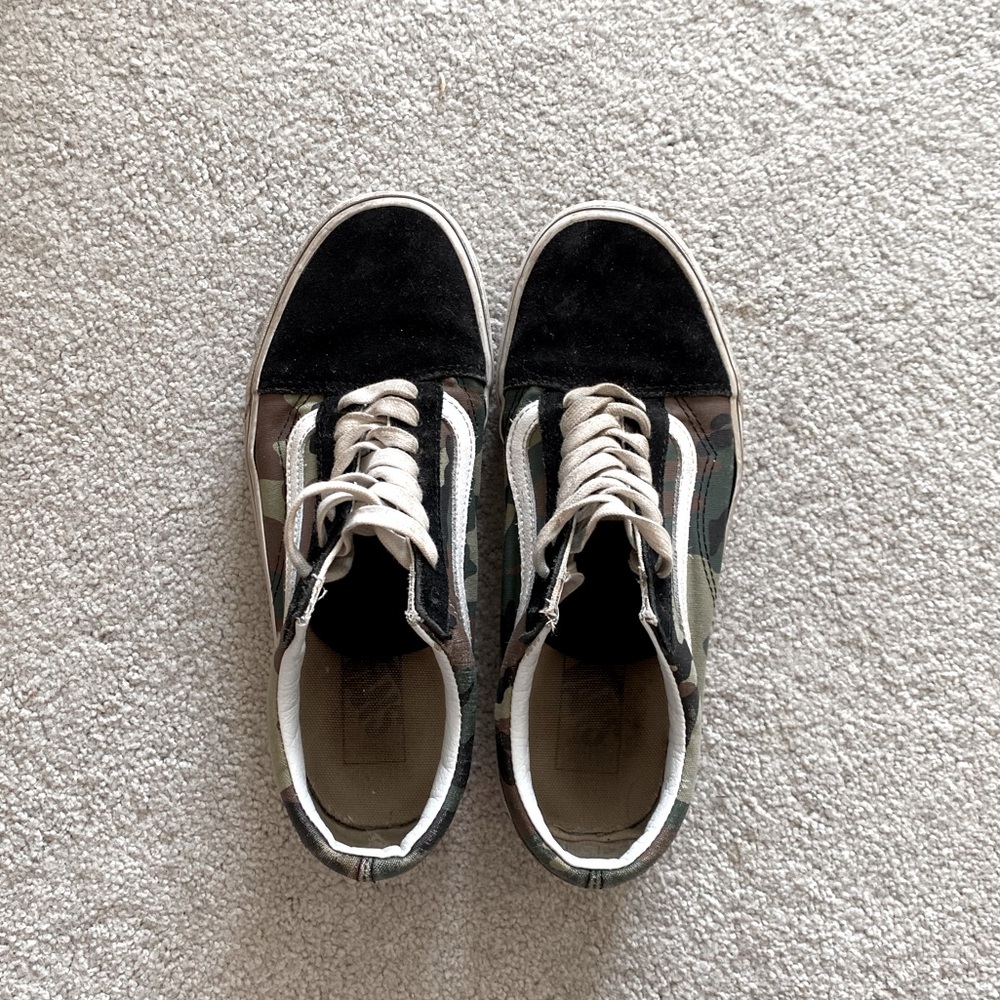 CAMO LOW TOP VANS